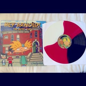 Hey Arnold! The Music Vol. 1 Gerald Tri-Color Split Limited Edition Vinyl Record